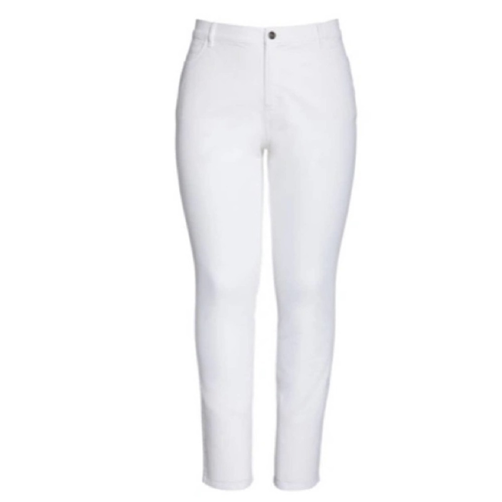 LAFAYETTE 148 NEW YORK White Curvy Fit Women's Jeans - Picture 8 of 8